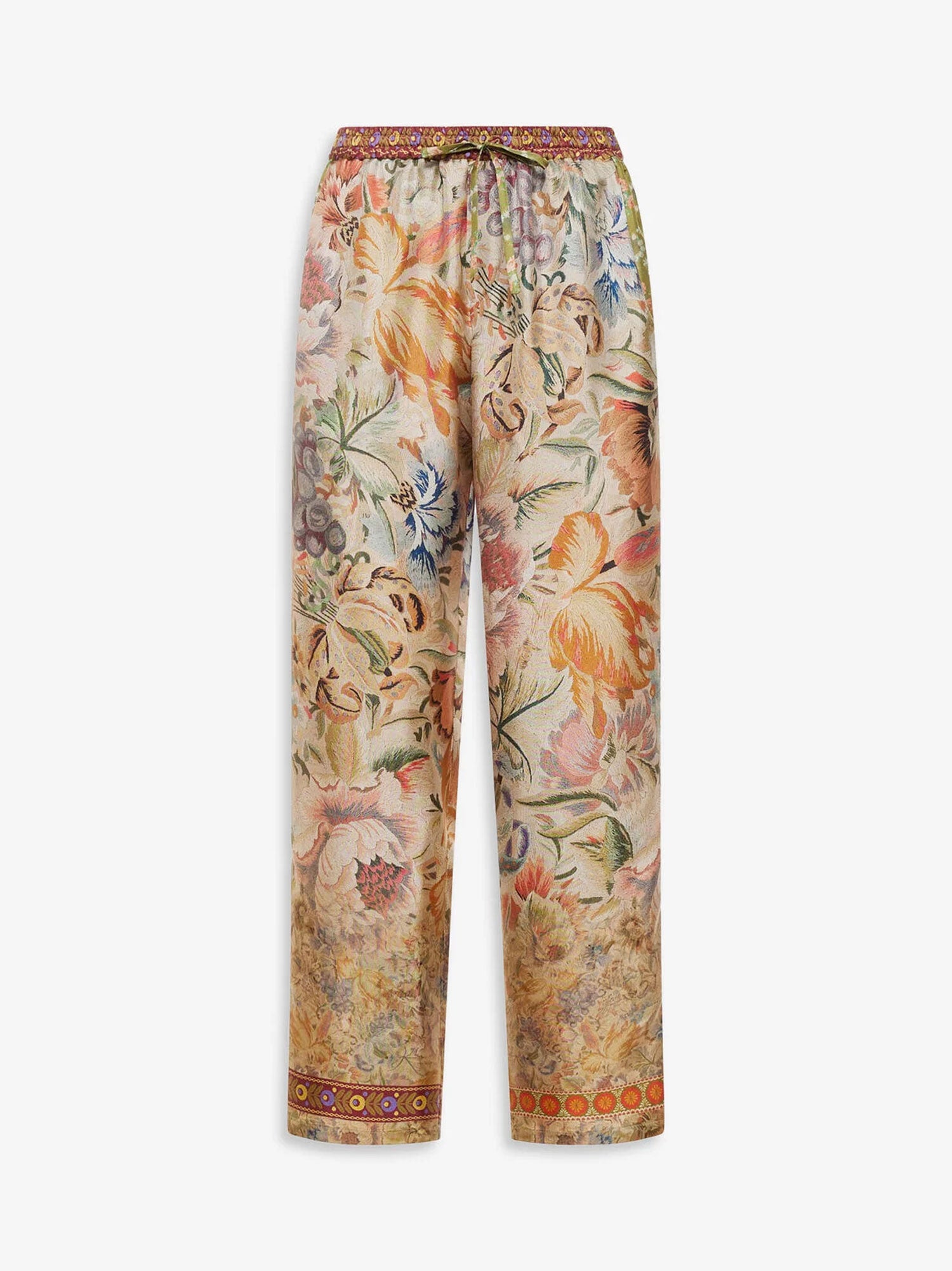 ALOE DRAW STRING PANTS FLORAL - Image 2