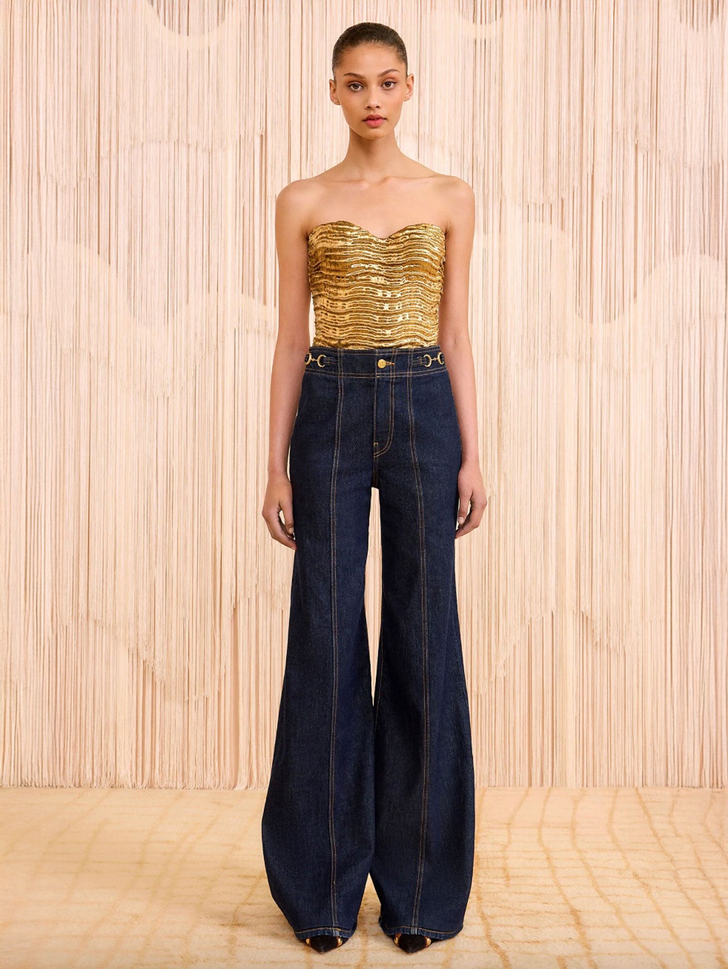 THE DELPHINE HR JEAN TIGRIS