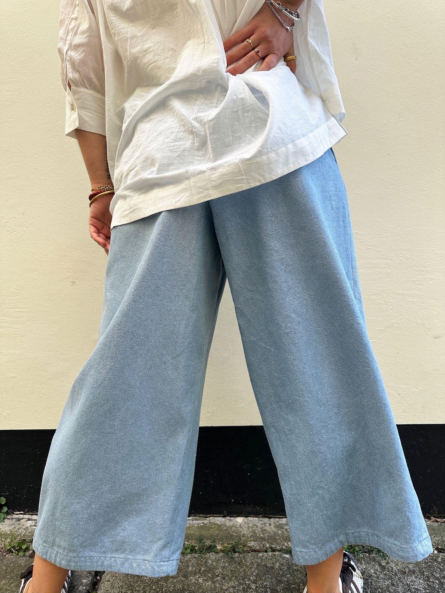 GOLD JEAN TROUSERS DENIM GOLD - Image 3