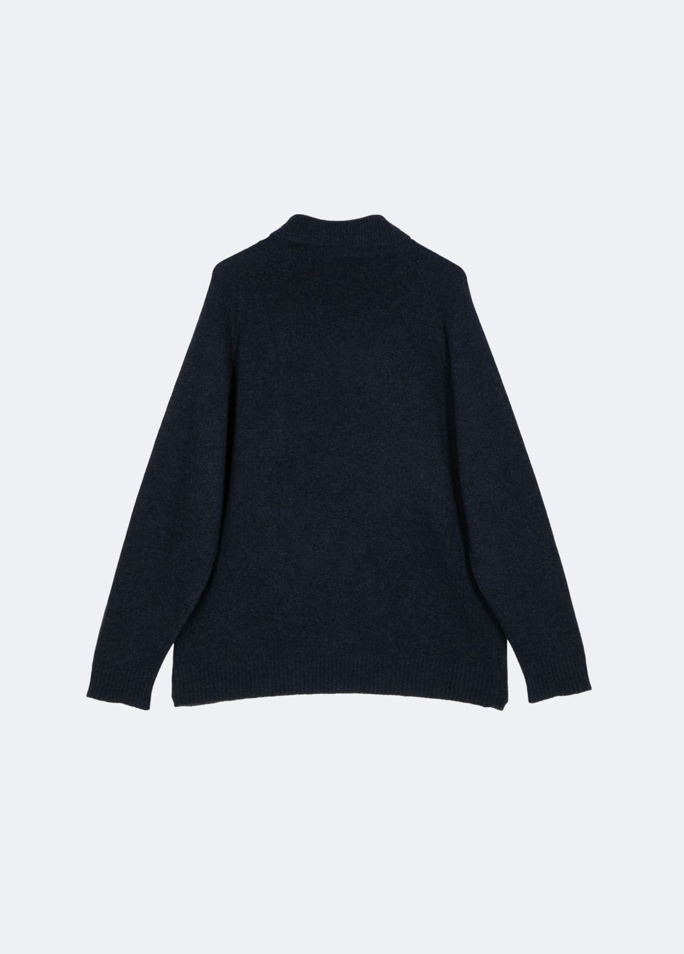 INTARSIA BOXER ROLL NECK NAVY - Image 3