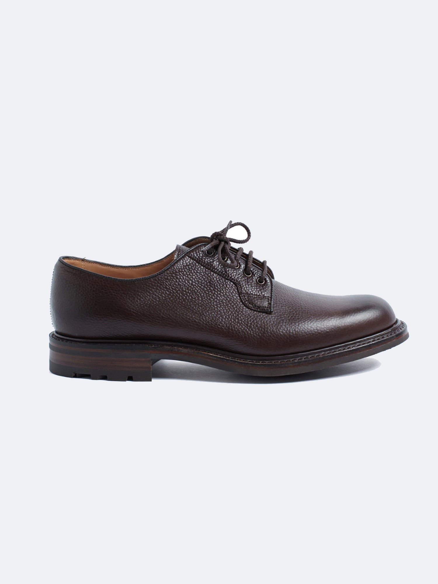 DERBY LEATHER SHOW WALNUT GRAIN - Image 2