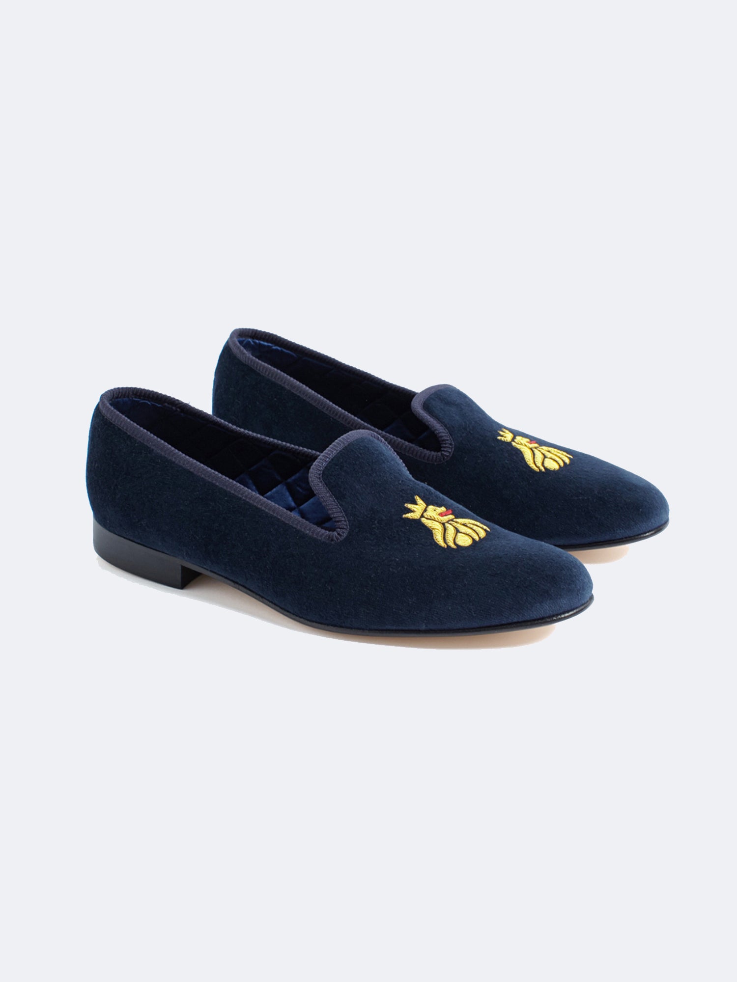 VELVET SLIPPERS