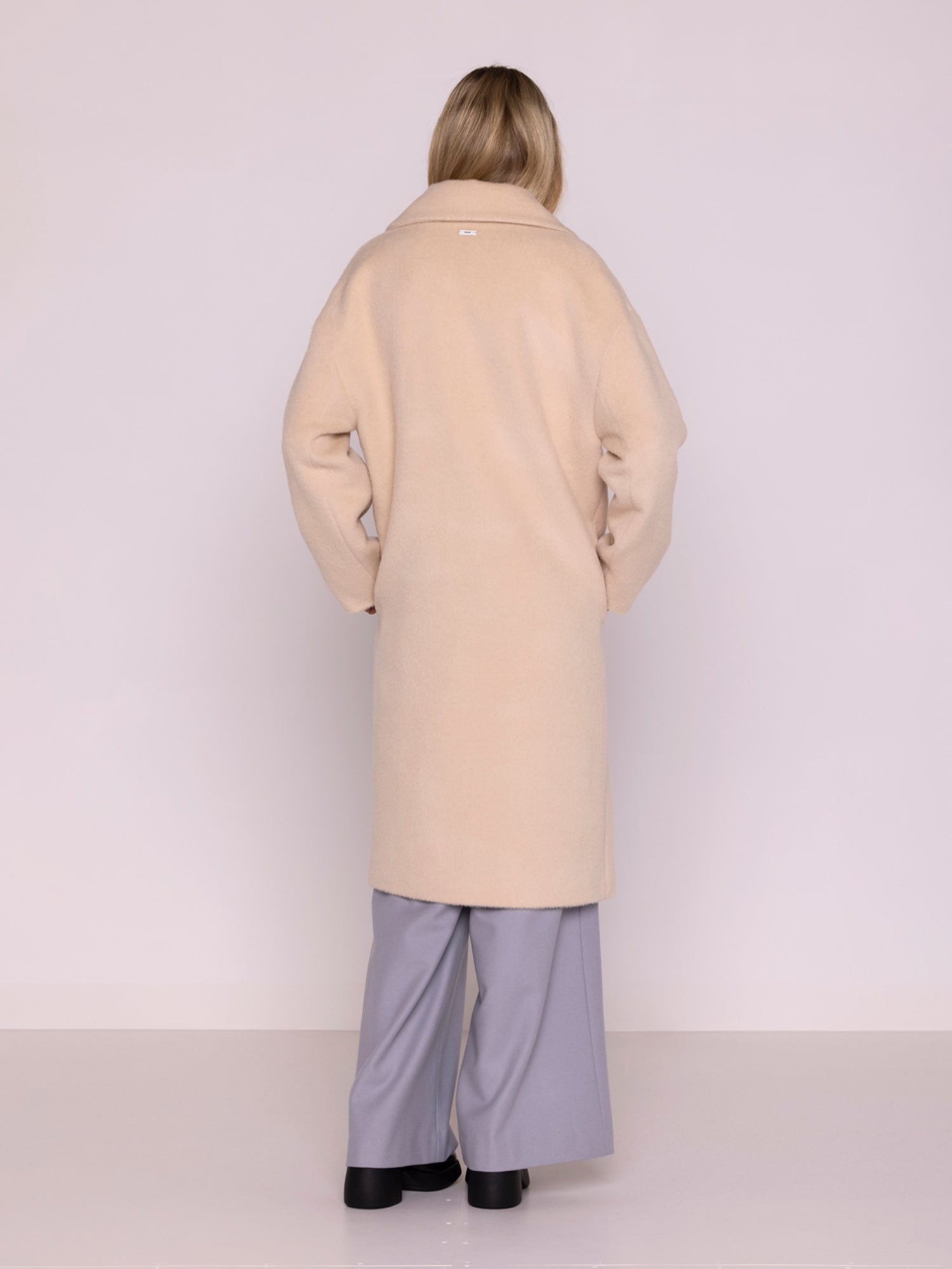 UNIFACE WOOL COAT OAT - Image 4