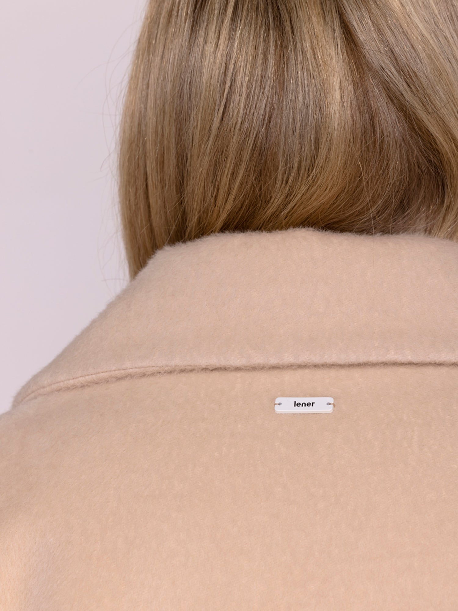 UNIFACE WOOL COAT OAT - Image 6