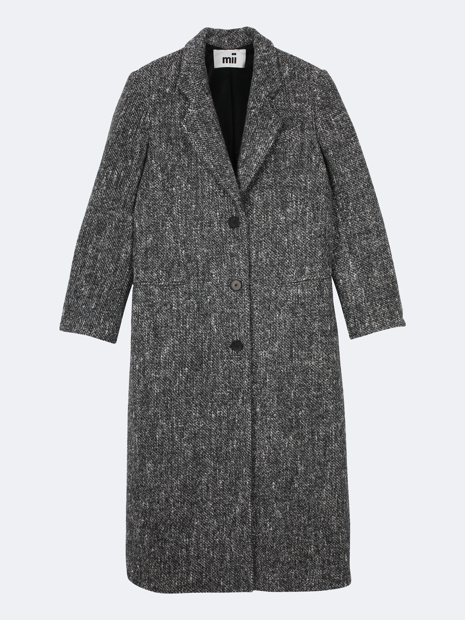 MARLENE WOOL COAT GREY - Image 3