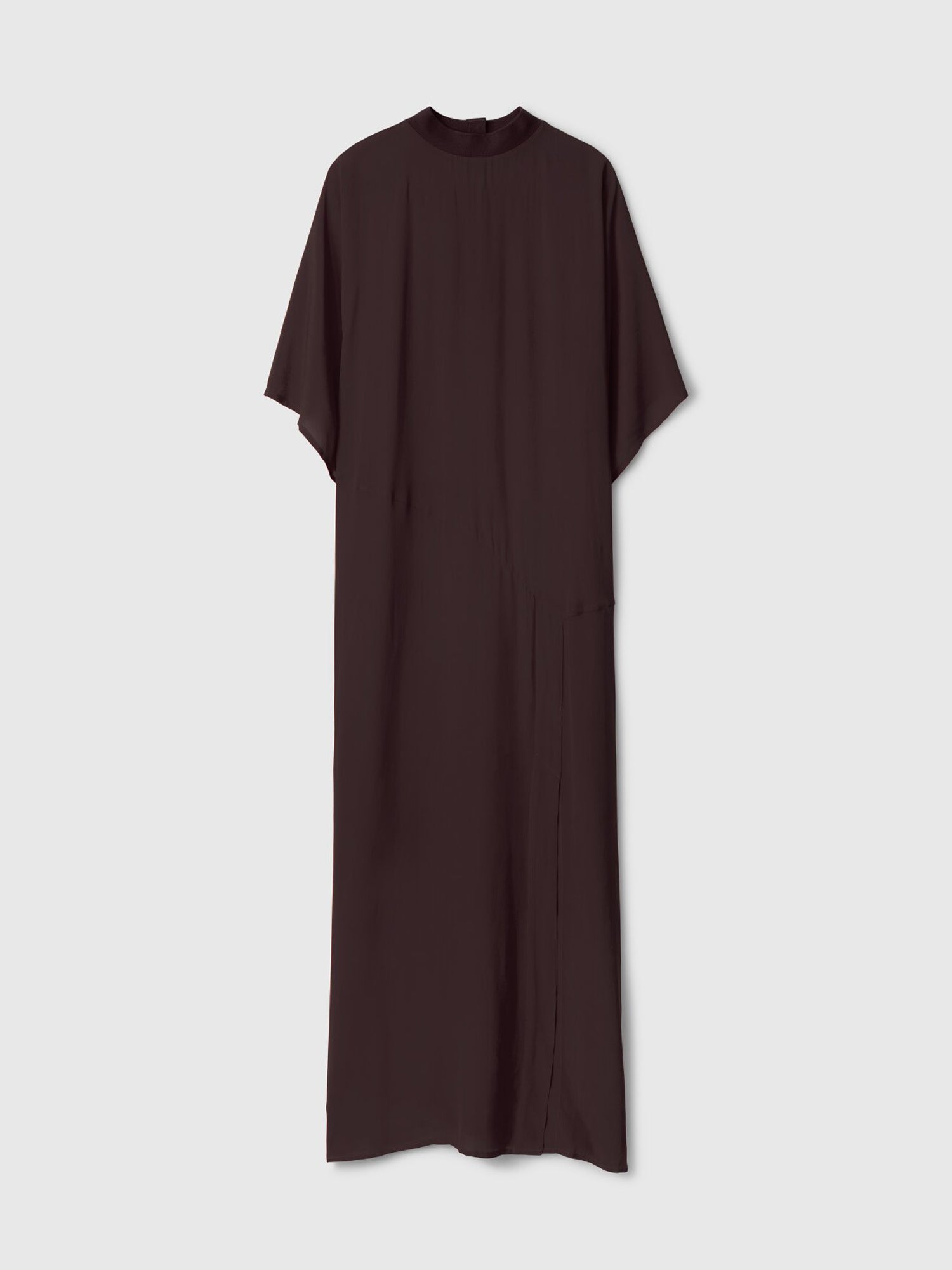 SANDRA SHORT SLEEVE DRESS BROWN - Image 4