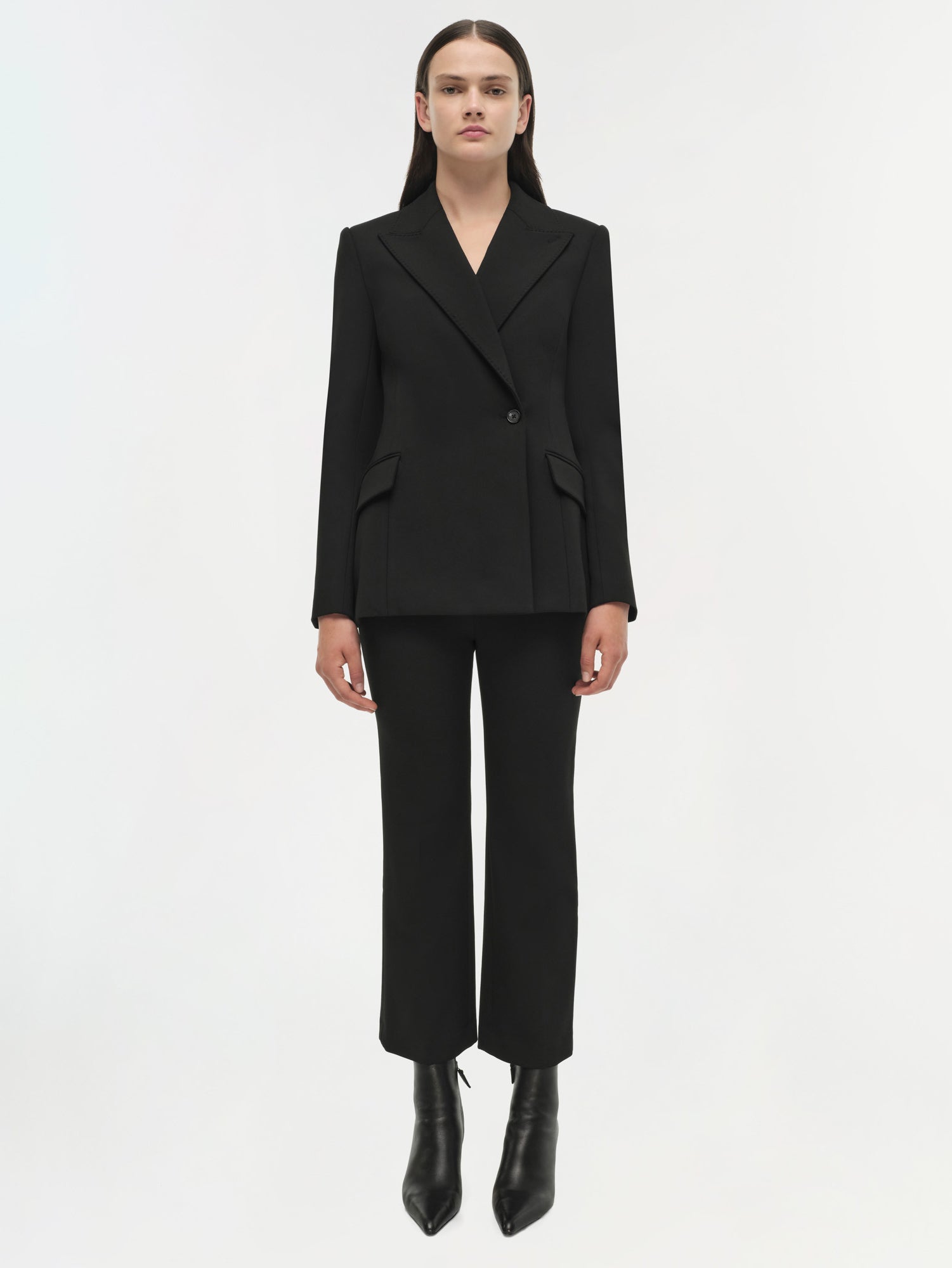 SURABHI BLAZER BLACK - Image 2