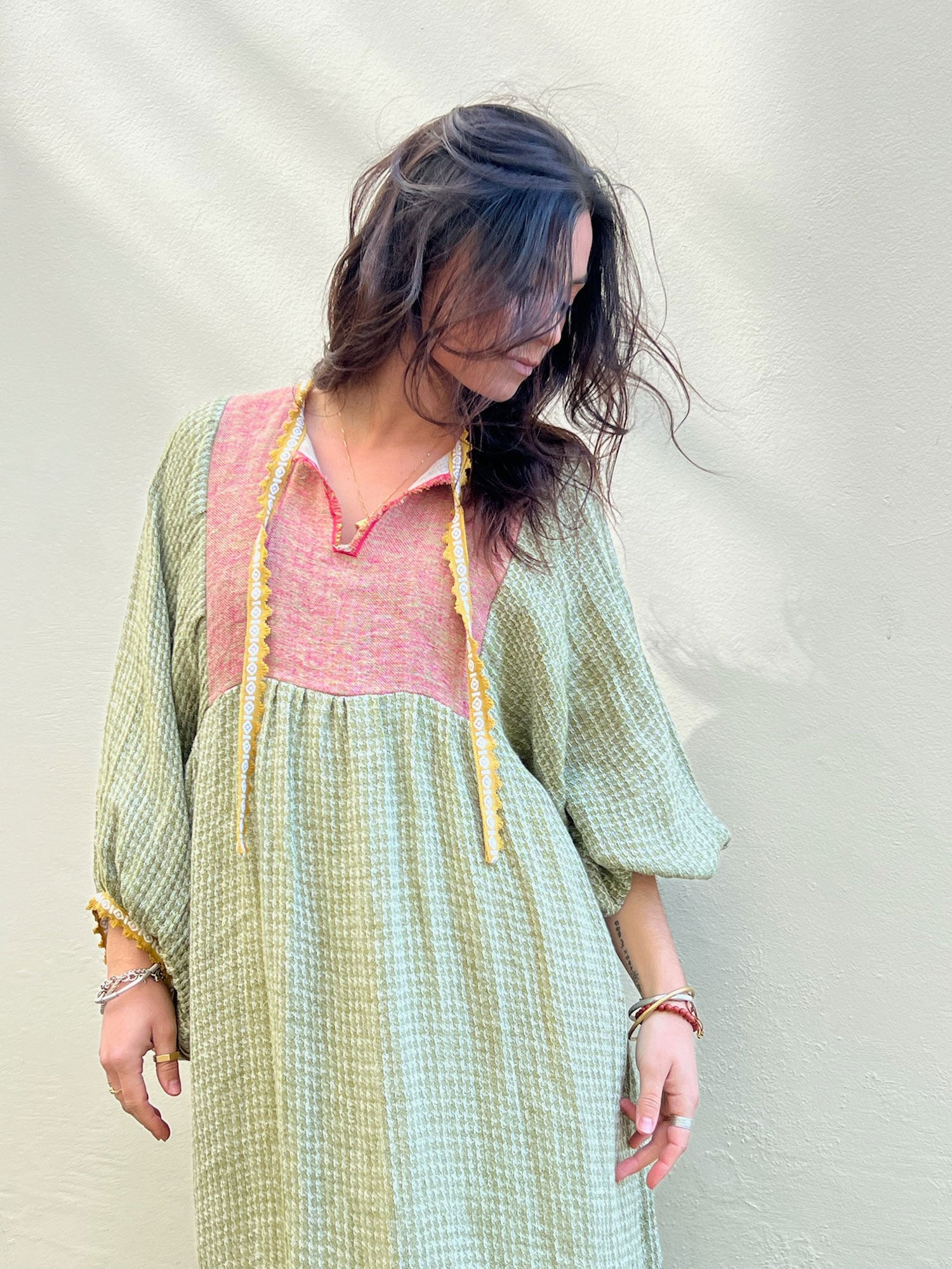 ZEFIRO DRESS GREEN