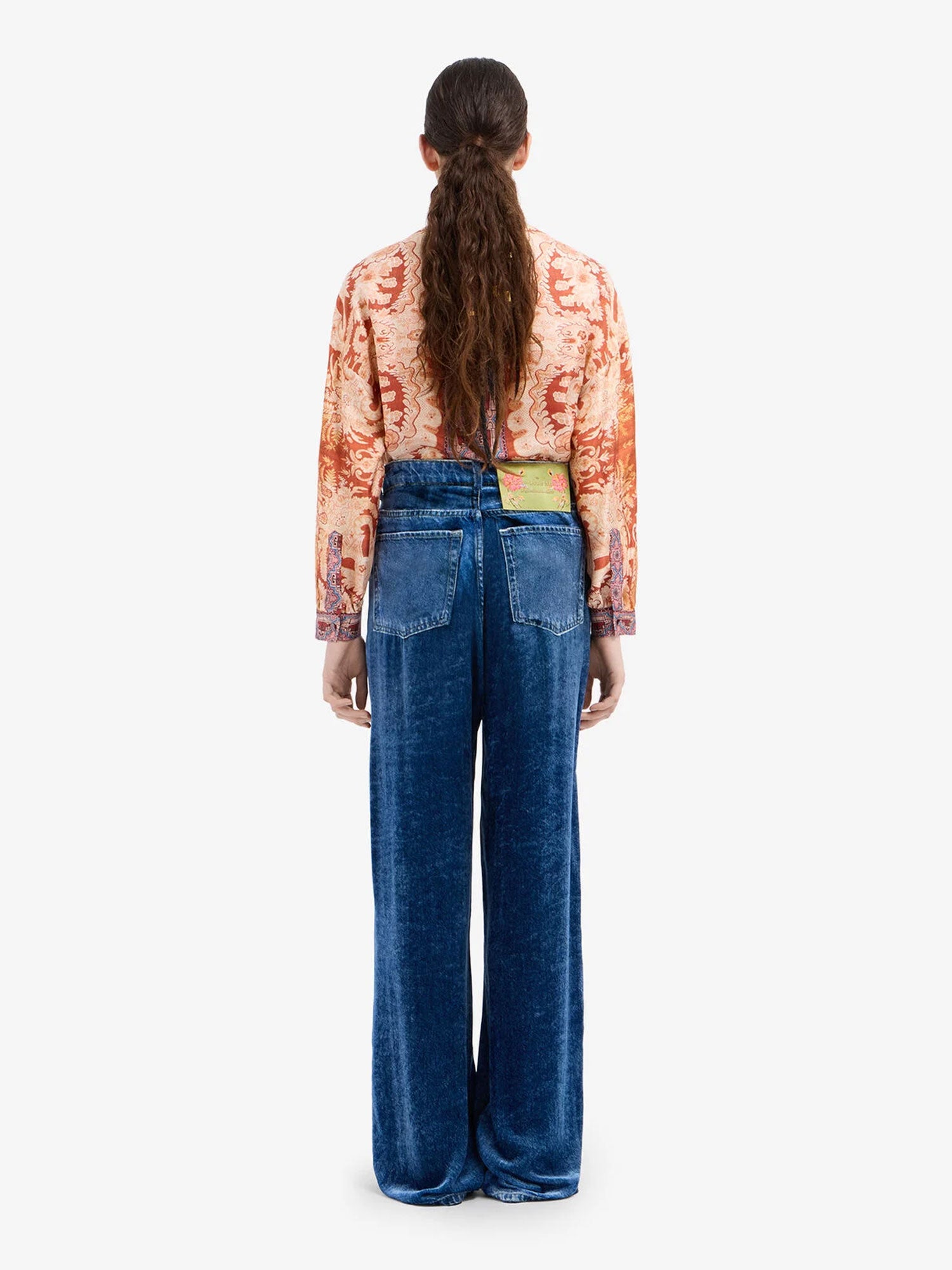 KANKAM VELVET DENIM JEAN DENIM - Image 2