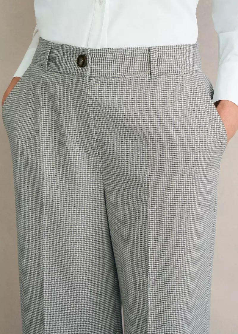 Ellie Wide Trousers, Camel Multi, hi-res
