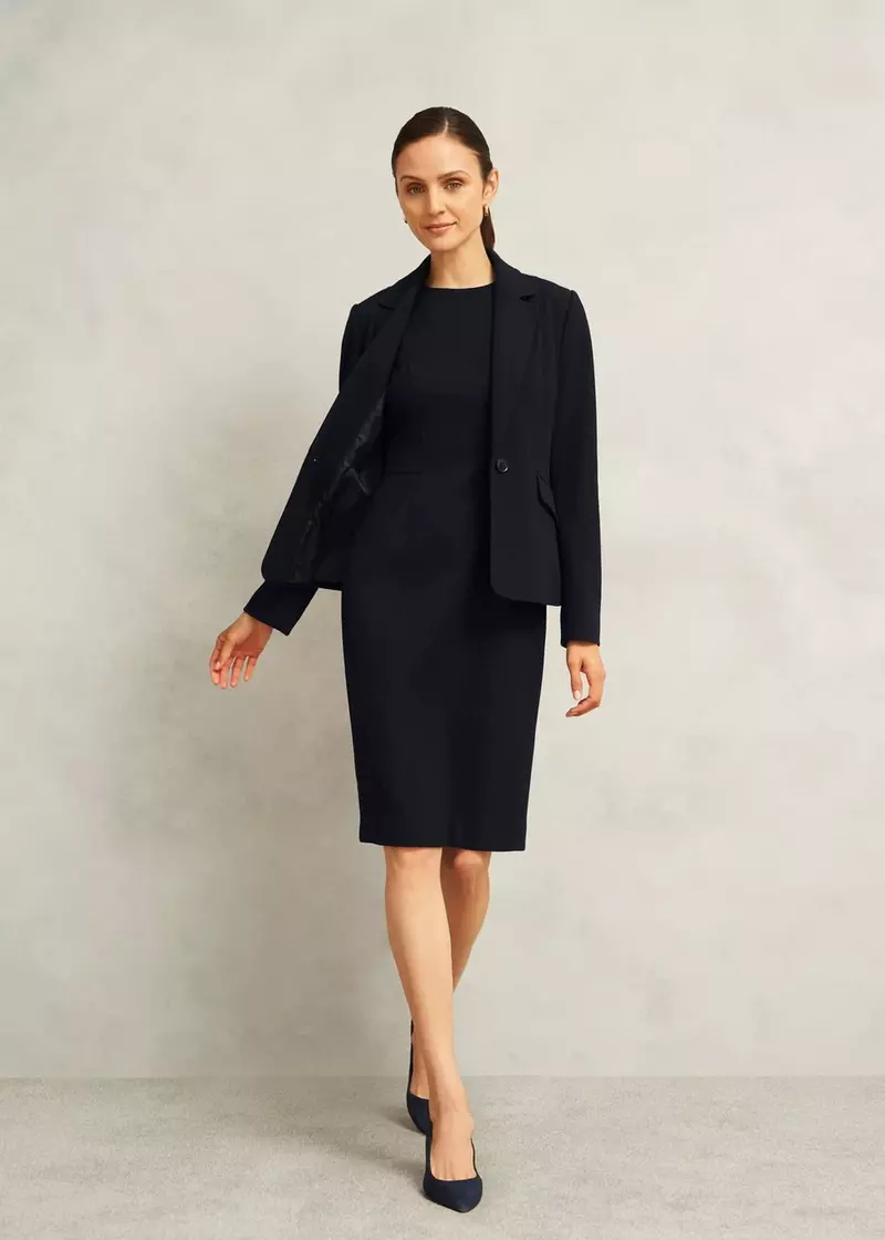 Ivy Dress, Navy, hi-res