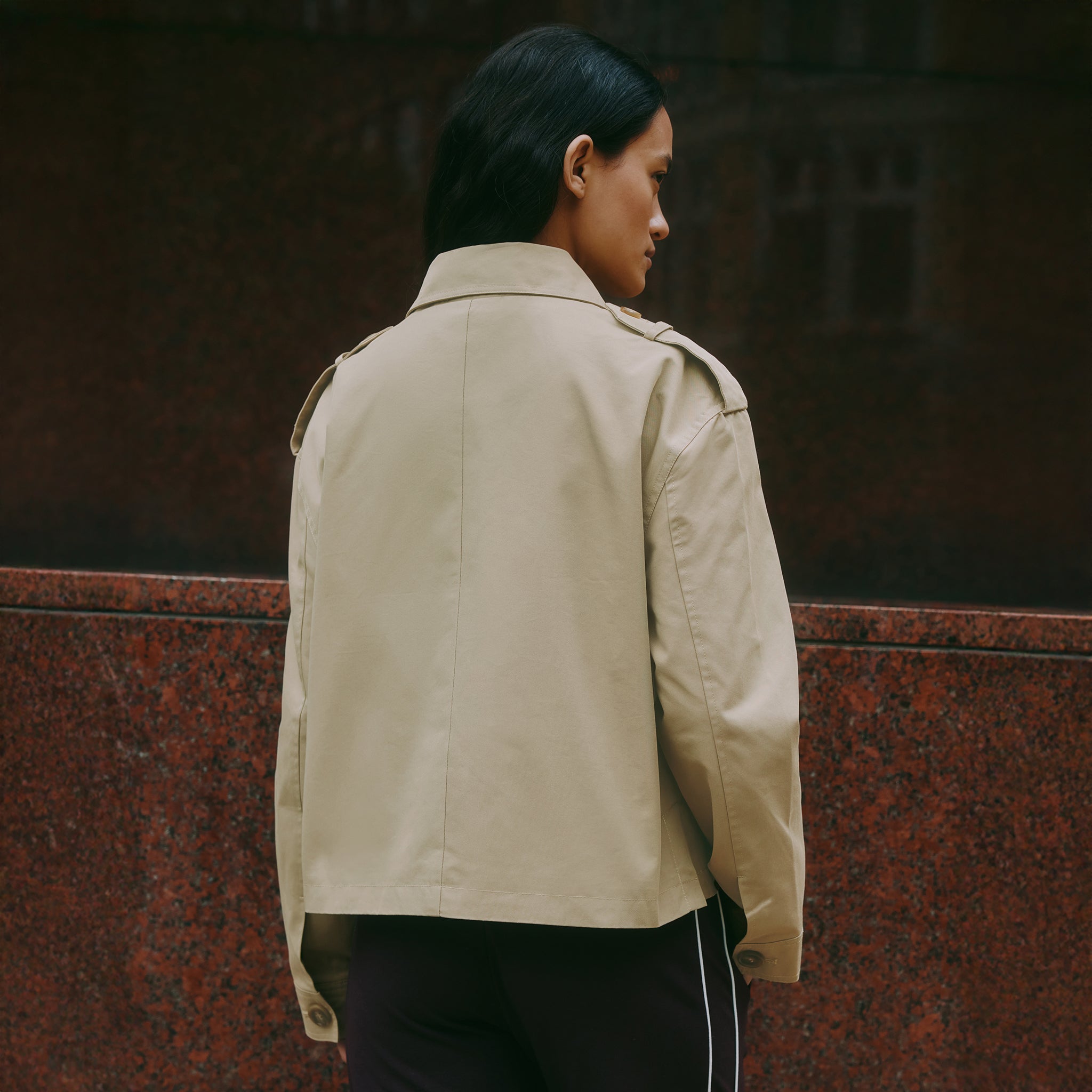 Short Trench Jacket