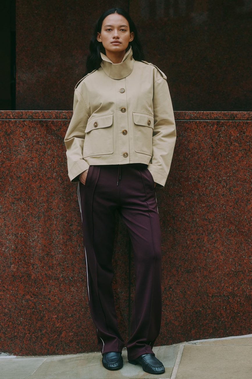 Short Trench Jacket